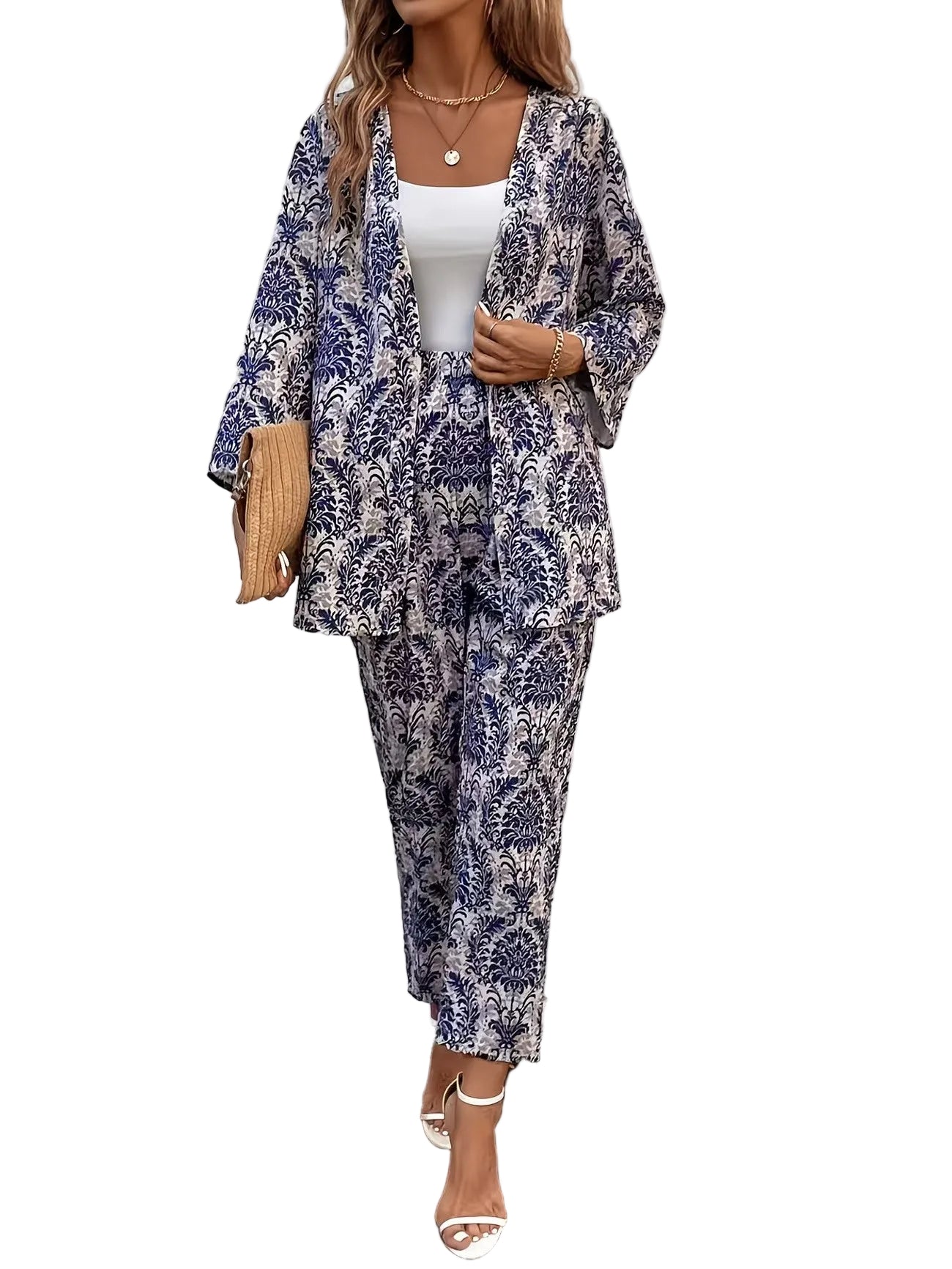 Women’s Printed Two-Piece Set
